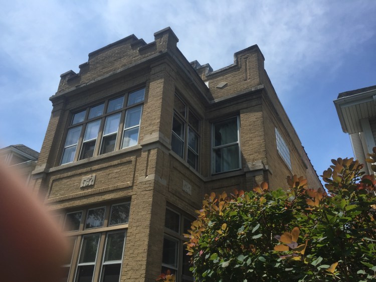 Masonry parapet wall reconstructions