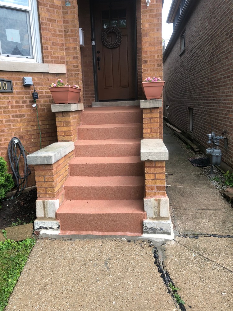 Exterior Staircase restoration
